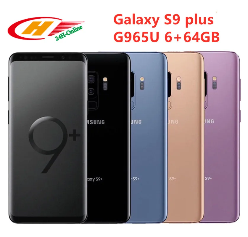 Samsung Galaxy S9 Plus S9+ G965U Octa Core 6.2" Dual 6GB RAM 64GB ROM Support NFC Fingerprint Phone