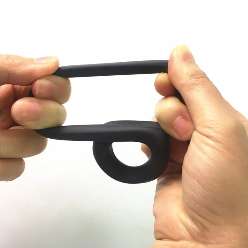 Мужское кольцо на пенис для задержки эякуляции двойное пениса многоразовые