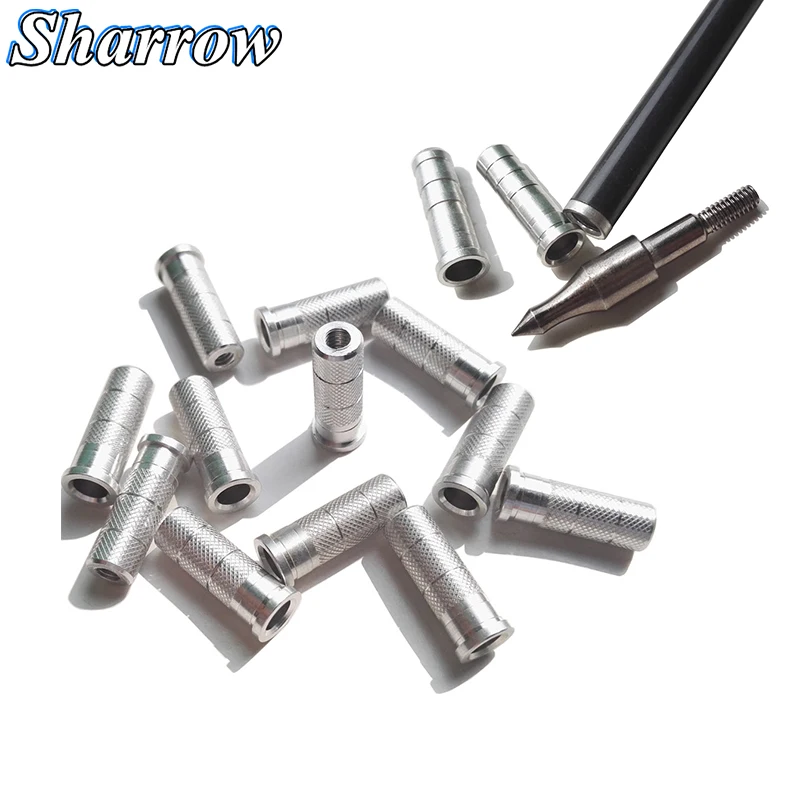 50 шт. алюминиевые вставки для стрел из углеродного стекловолокна 6 0/6 2/7 мм|Дартс| |