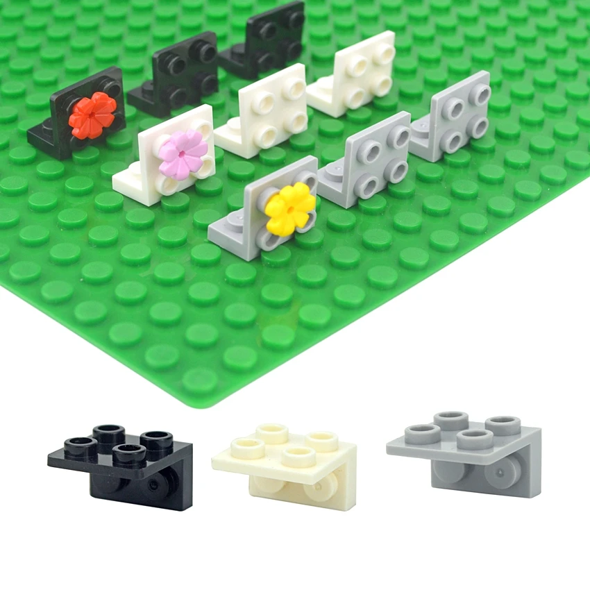 Подставка для фигурок базовая пластина 99207 кронштейн стены 1x2 2x2 инвертированные