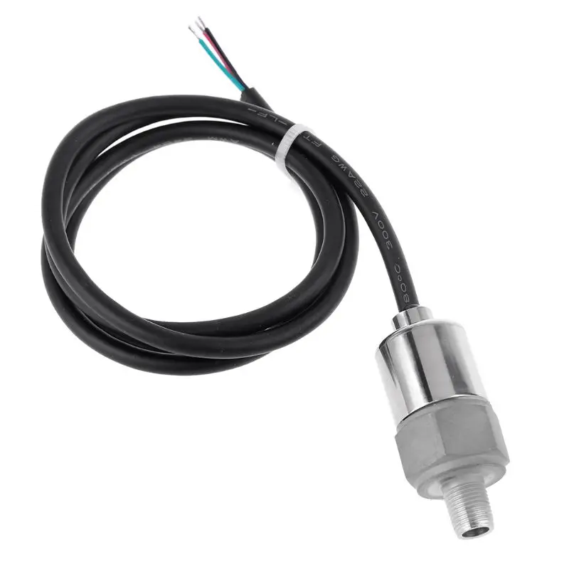 1/8 &quotВход 8 32V 12V 24V DC Датчик давления датчик 0 10/20/30 бар W91B|Преобразователи давления|