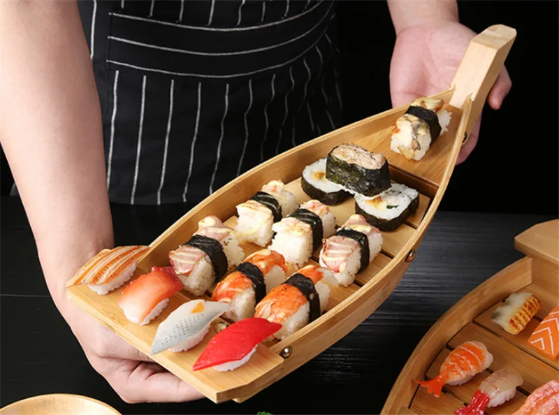 Японская кухня искусственные инструменты для суши морепродуктов Бамбуковая