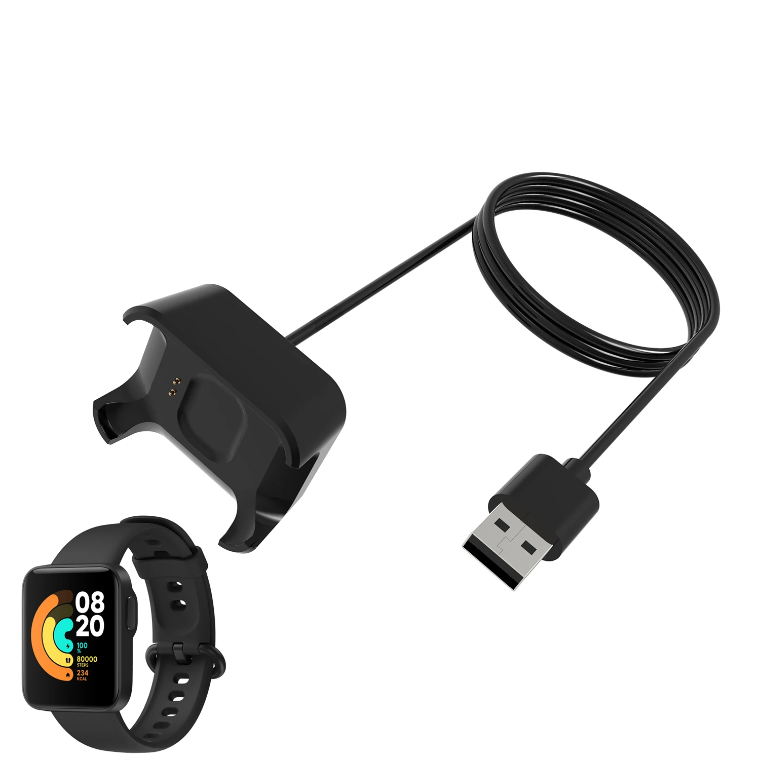 Док-станция для умных часов адаптер быстрой зарядки USB шнур провод Xiaomi Mi Watch Lite/Redmi
