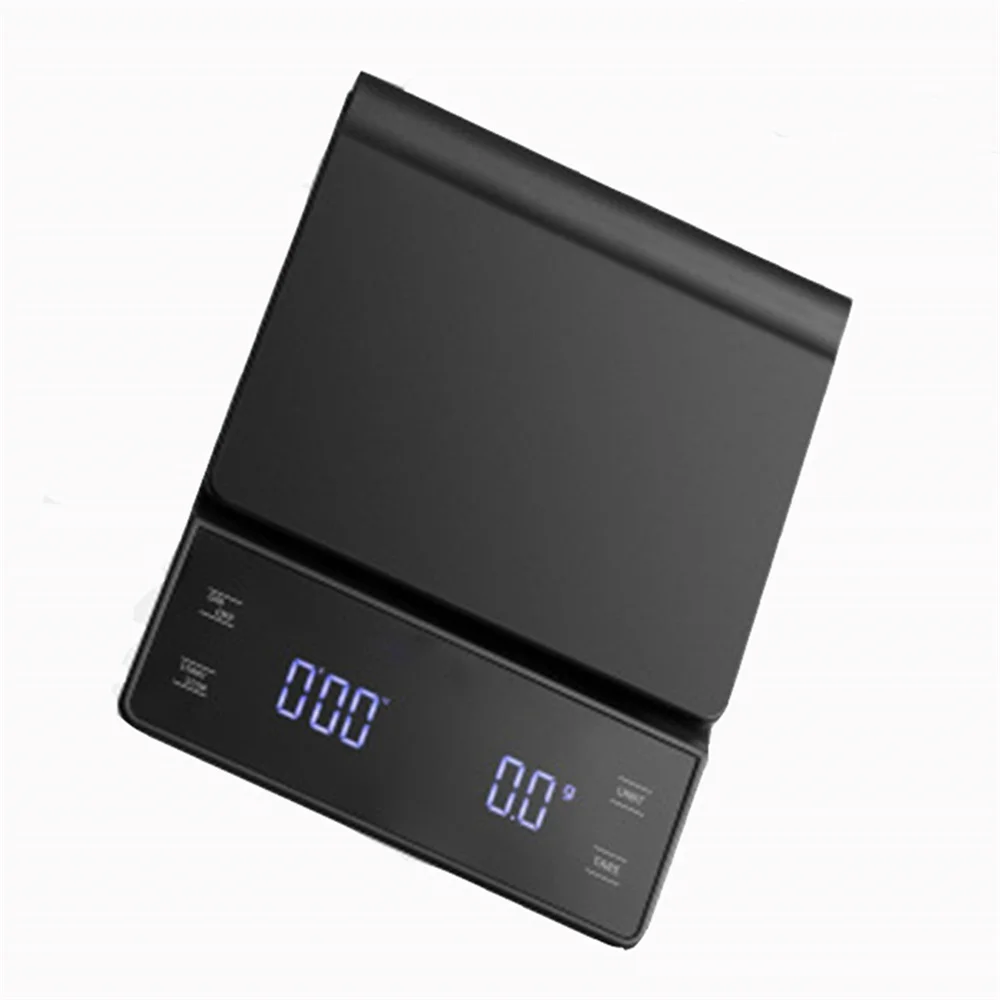 Kitchen Scales Precision Electronic Scales with Timer Smart Digital Coffee Scale Portable Household Food Scale with Pad 3KG/0.1g