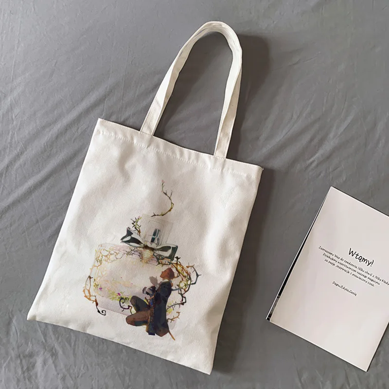 Принц ожидает от истинных духов женские Наплечные холщовые сумки с принтом