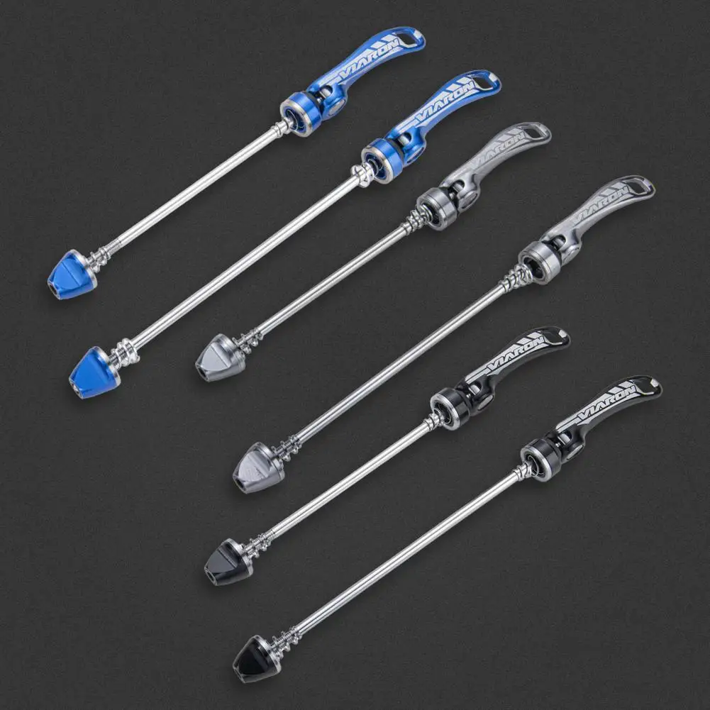

Fits Well 2Pcs Useful Shock Absorbing Bolt Axle Lever Aluminum Alloy Skewer Clip Bolt Lever Universal for Refit