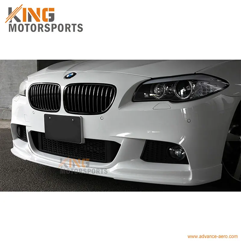 Подходит для 11 12 13 14 15 BMW F10 5 серий 3D стиль передний бампер губы MTEC PU Global Бесплатная