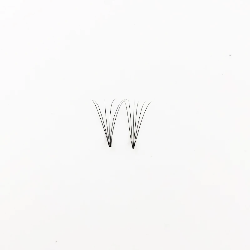 Флэш девушка 6D короткий стержень Premade 80 вентиляторов в одной банке объем ресниц