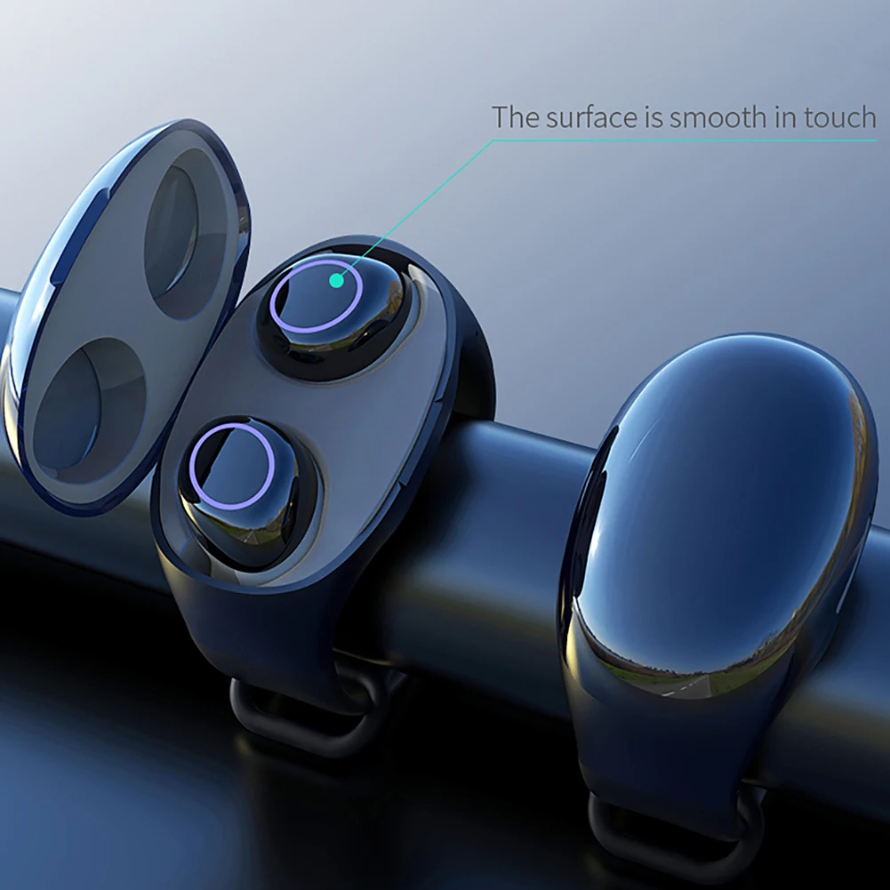 Портативные спортивные TWS Беспроводные Bluetooth 5 0 наушники вкладыши HM50