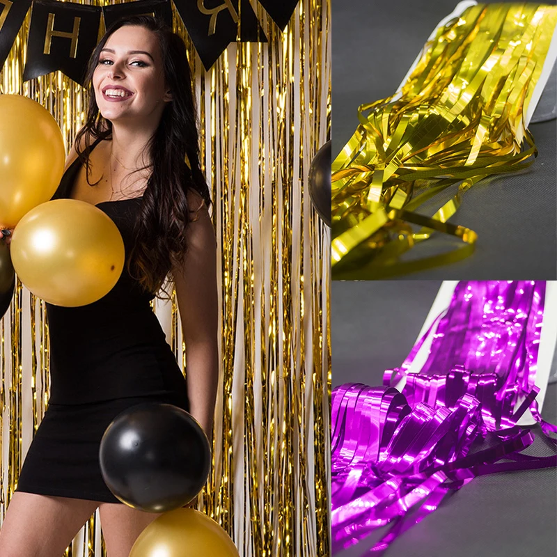 3 м занавеска с блестками 2 фольгированная свадебный фон украшение день рождения