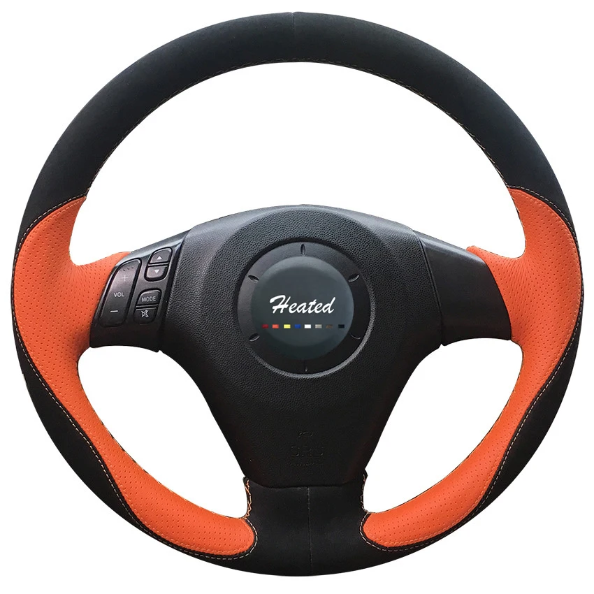 Оплетка на Руль Обложка для Mazda 3 Axela 2003 2009 5 2004 2010 6 atenza 2008 Капа Para Volante мазда 6|on the