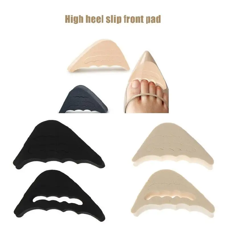 

High Quality 1 Pair Women High Heel Forefoot Insert Toe Cushion Pain Relief Shoes Front Filler Adjustment
