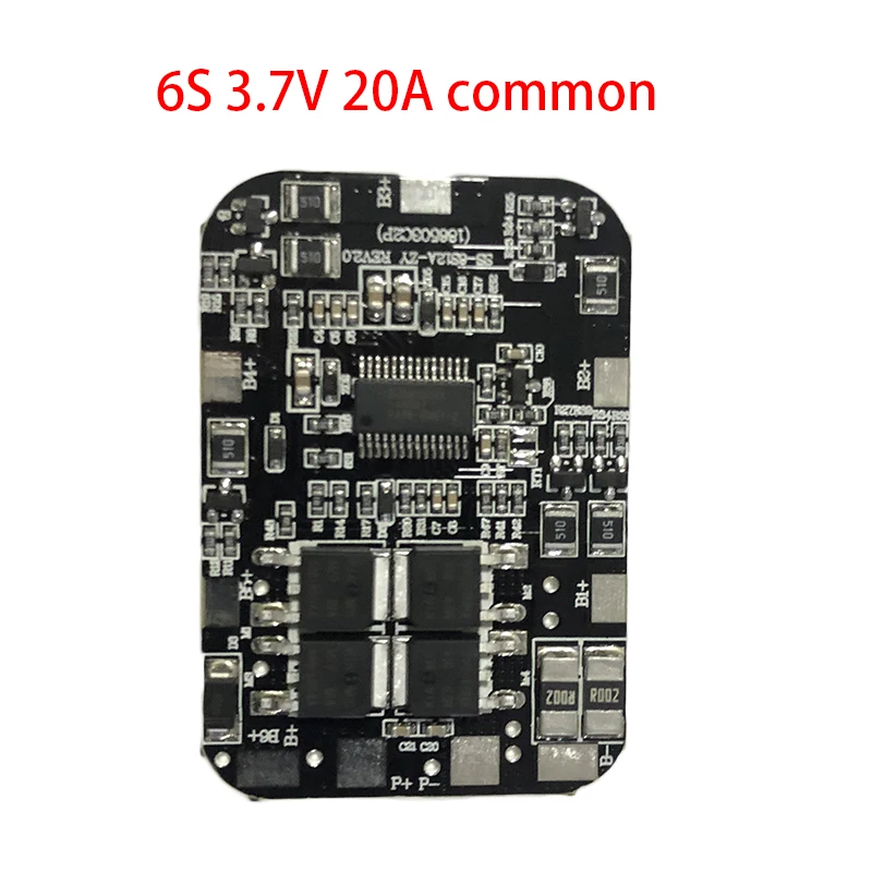 6 S 7 S 8 S 24 V литиевая Батарея защиты доска BMS баланс 20A 30A 80A 150A литий-ионный Lipo Lifepo4 eBike электродрель энергии