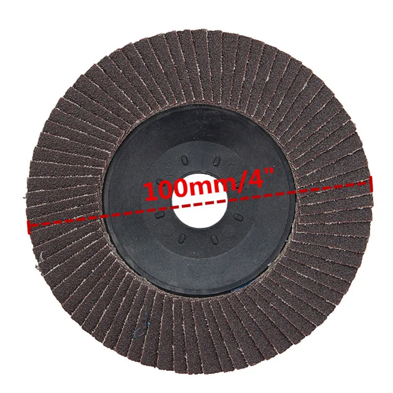 10Pc100mm клапаном наждачные круги 120/240/320 Грит угловая шлифовальная машина полировка