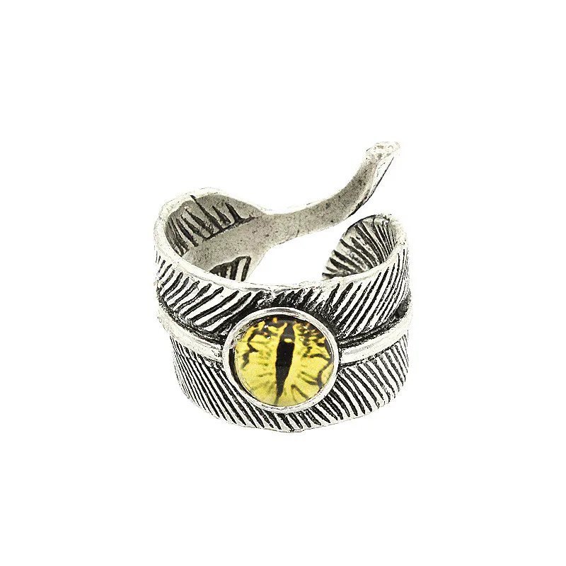 1piece Shine Ring Male Colorful Eyes Fashion Adjustable Geometry Shape Sharp Claw Rings Gothic Punk For Men Party Gift | Украшения и