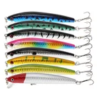 1 шт. Minnow приманки для ловли рыбы, твердая приманка, высота каблука 10 см 8,5 г воблер бас Щука приманка Пластик искусственные приманки для рыболовные снасти, воблер