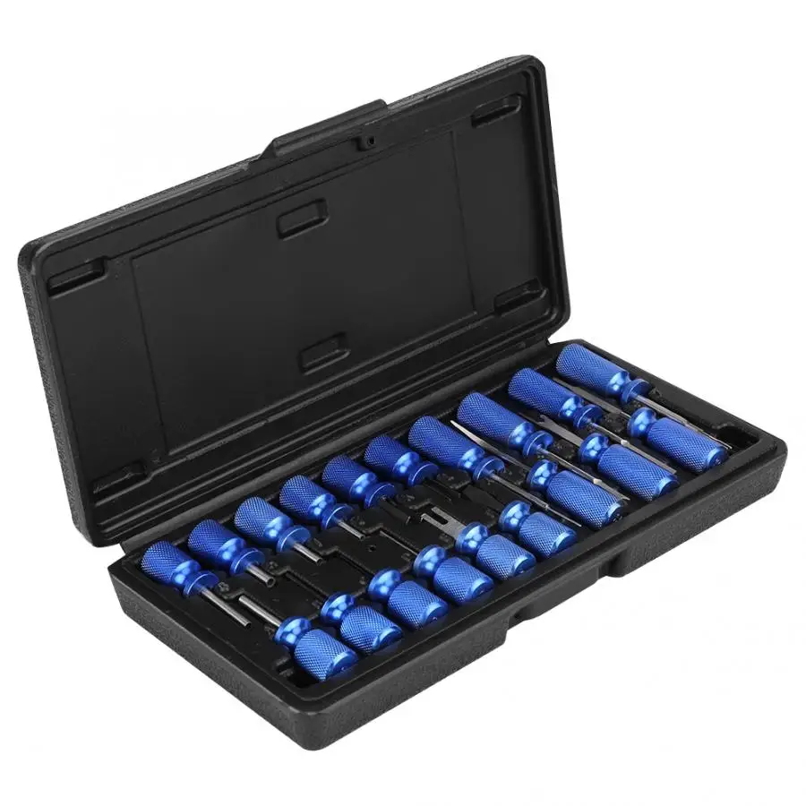 19 Pcs электрическая Клеммная колодка выпуск удаление разъема ящик для