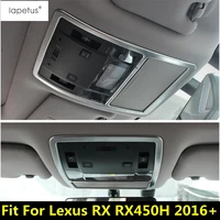lapetus accessories fit for lexus rx rx450h 2016 2017 2018 2019 2020 2021 abs roof reading lamp lights frame cover trim