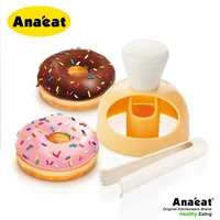 anaeat 1pc food grade premiun plastic donut mold creative diy donut maker molds desserts baking supplies kitchen tools