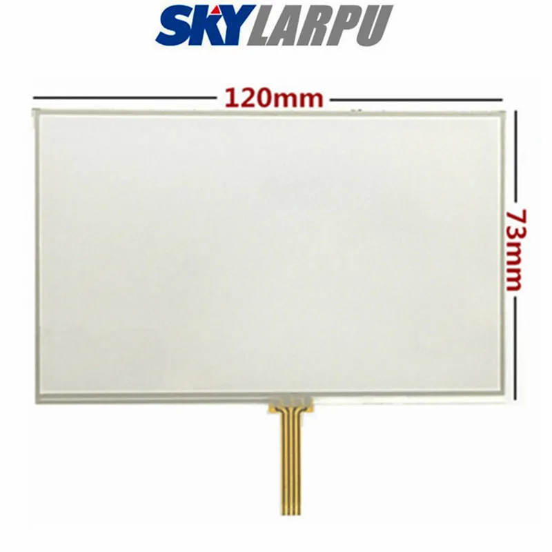 5 &quotдюймовый 4 проводной резистивный сенсорный экран Экран Панель для GPS