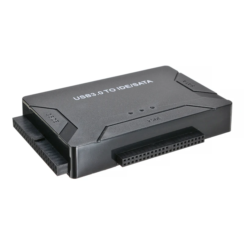 USB 3.0 to SATA IDE ATA Data Converter 3 in 1 for PC Laptop 2.5" 3.5" HDD Hard Disk Driver With UK Power Adapter Cable Set |
