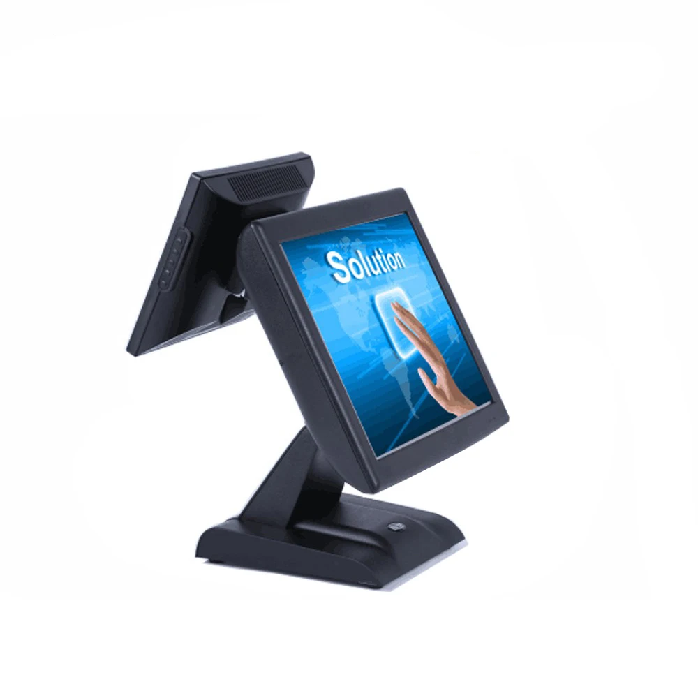 Недорогой POS-терминал с двойным экраном POS-система для супермаркета кассовый