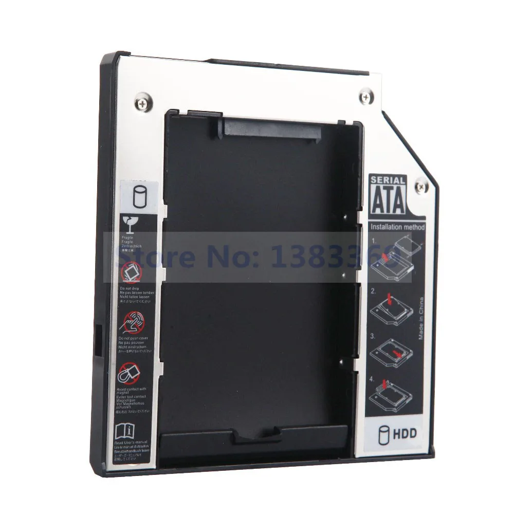 NIGUDEYANG 2nd SATA HDD SSD Caddy адаптер корпуса для IBM Lenovo ThinkPad T500 W500 43N3412 | Компьютеры и офис