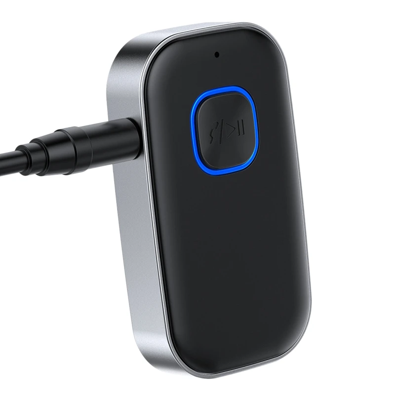 

Новый Bluetooth-приемник, Автомобильный Bluetooth 5,0 перезаряжаемый передатчик-приемник с шумоподавлением для наушников, автомобильный динамик