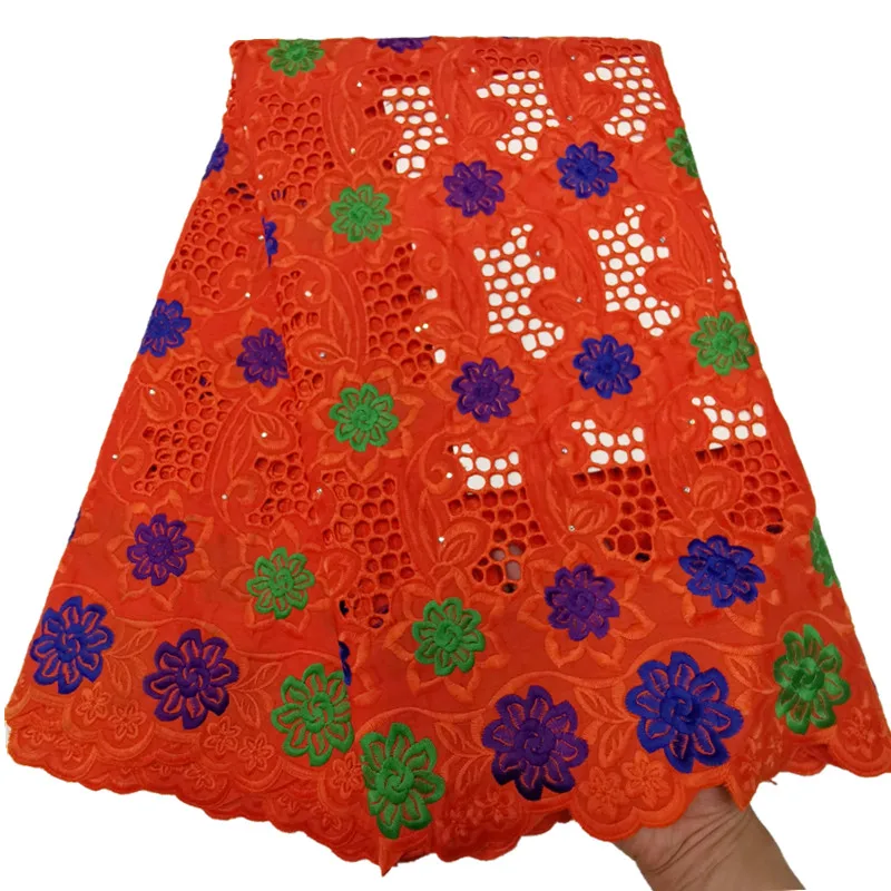 2019 Latest Swiss African Cotton Lace Fabric High Quality Voile In Switzerland With Stones For Every Dress Sews Hot!! | Дом и сад