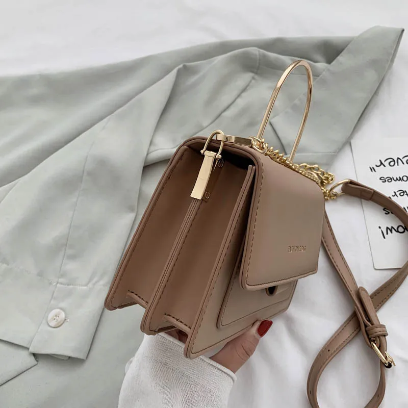 

Women Messenger Bags Top Handle Bag Leather Shoulder Bag Female Crossbody Bags for Women Leather Paneller Bag Flap for Girls New