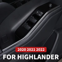 lifter trim interior decoration products abs for toyota highlander xu70 refit 2020 2021 2022 kluger car accessories