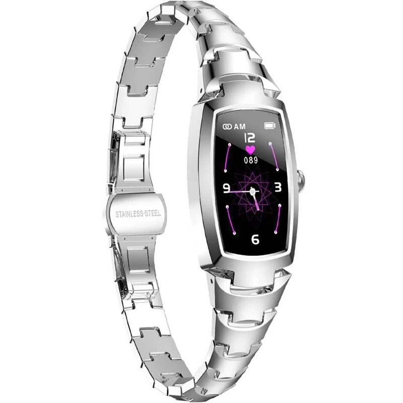 

H8 Pro Smart часы женские модные милые женские часы мониторинга сердечного ритма напоминание Bluetooth5.1 для IOS и Android