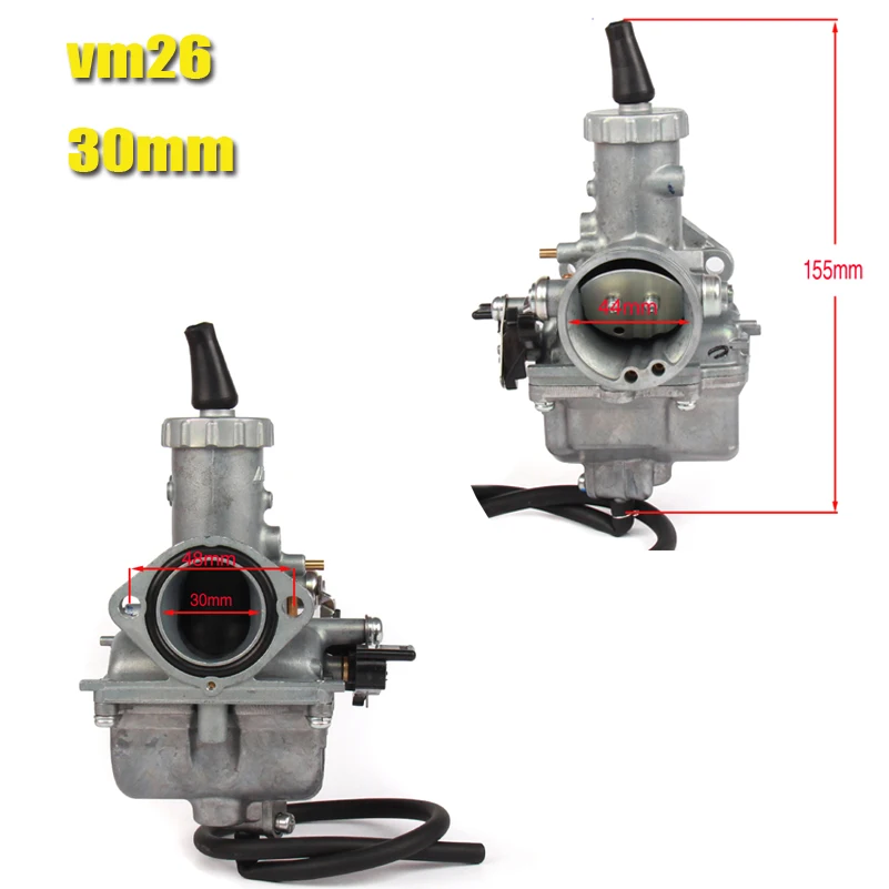 Карбюратор Mikuni VM16 VM22 VM24 VM26, карбюратор для Honda, для мотоциклов Yamaha 110cc-250cc Dirt Pit Bike ATV, 19 мм, 26 мм, 28 мм, 30 мм (art.: 3a3918d2fd0) - 3a3918d2fd0