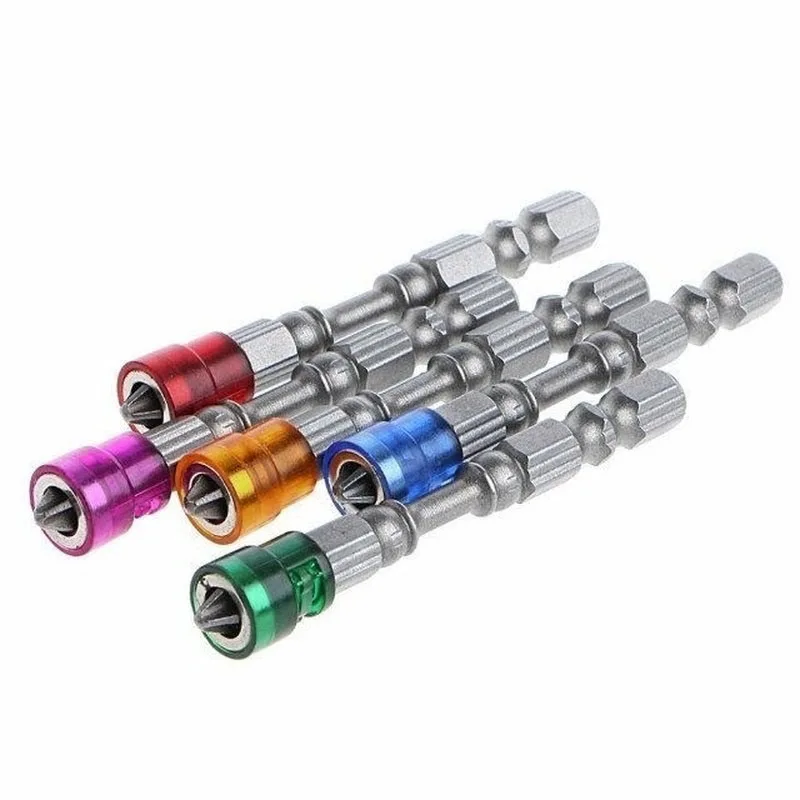 

5pcs Drill Bits Magnetic Screwdriver Single Head Cross Repair Carpentry