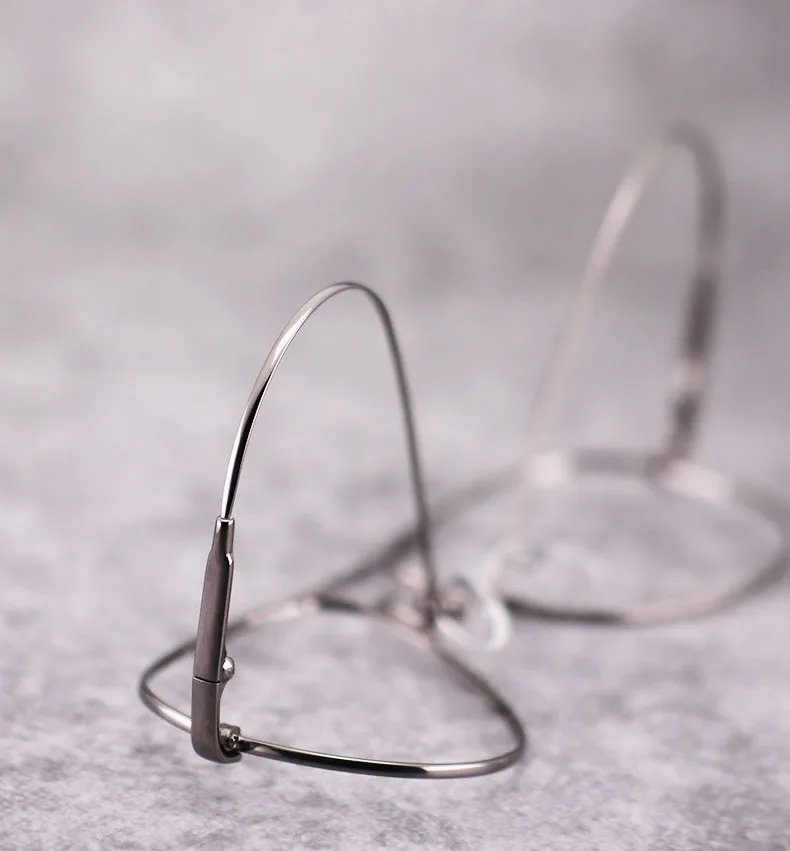 Vazrobe Memory Aviation Eyeglasses Frame Men Women Vintage Glasses for Man Spectacles Prescription Myopia Diopter Eyeglass 9g