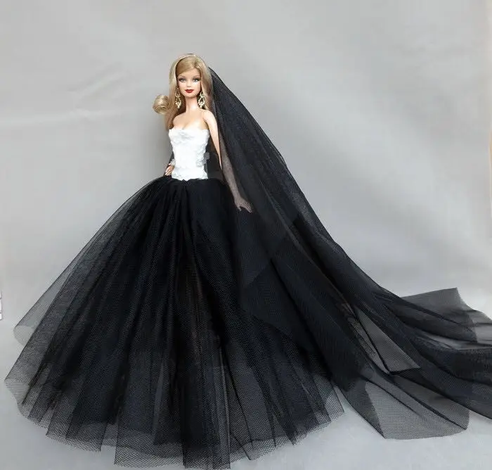 Чехол для одежды Барби оригинальное бальное платье принцессы элегантная