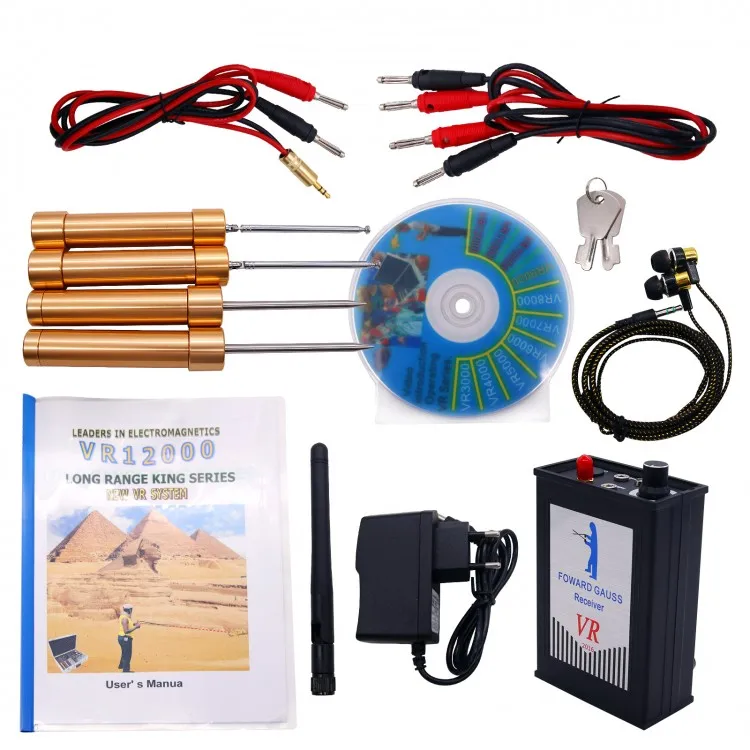 

Latest VR-12000 Long Range 100-3000M Depth 5-250m Underground Gold Diamond Gem Metal Detector