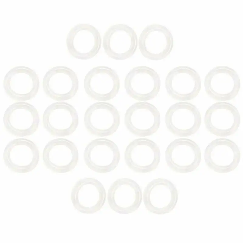 120 шт./партия белый резиновое уплотнительное кольцо переключатель амортизаторы
