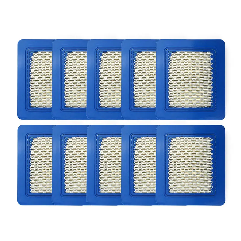 

10 Pack 491588S Air Filter Replace for Briggs Stratton 491588 4915885 Flat Air Cleaner Cartridge Lawn Mower Filter