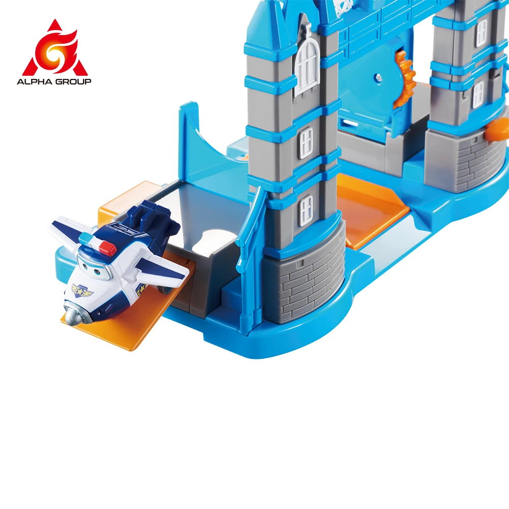 Супер Крылья башня мост управление движением Самолет Роботы экшн-фигурки