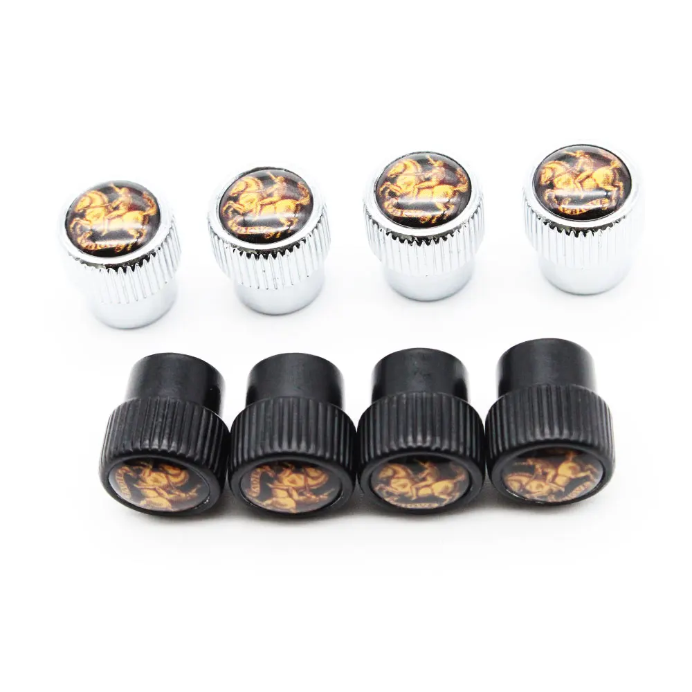 4 шт./компл. цинковый сплав стиль для верховой езды крышка на стержень клапана