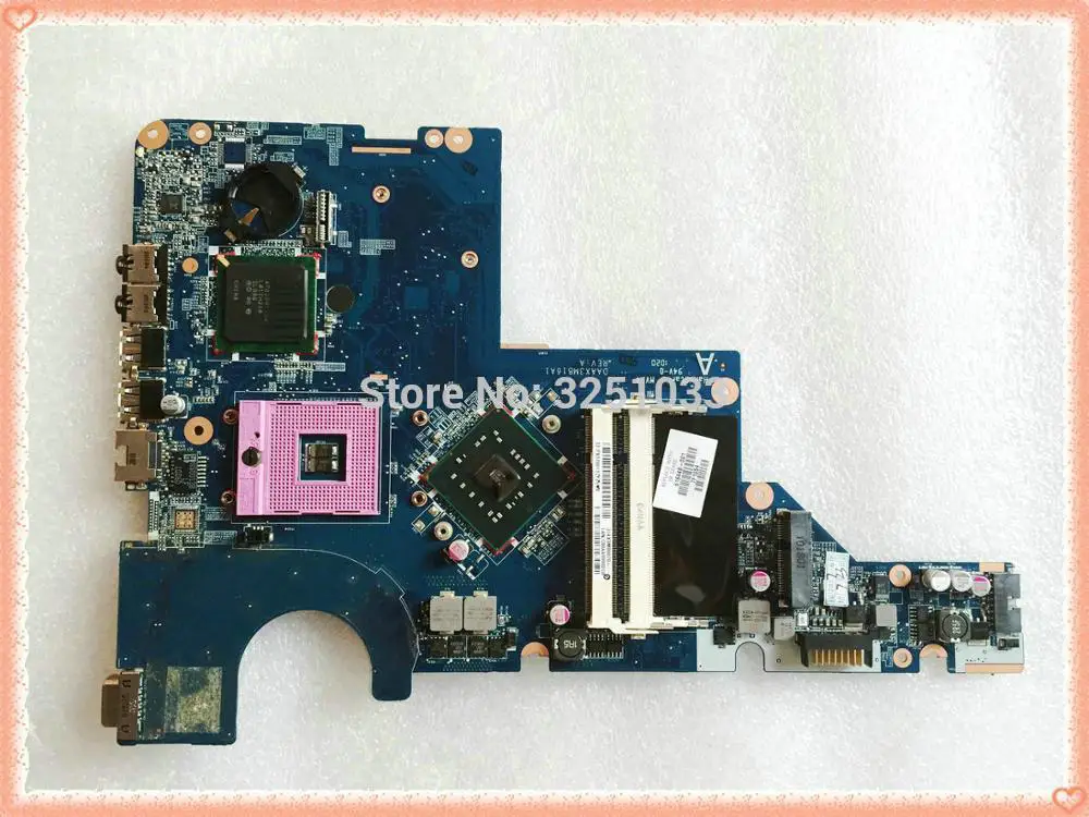616448 001 для ноутбука hp COMPAQ PRESARIO CQ62 материнская плата компьютера Compaq presario CQ42 DAAX3MB16A1
