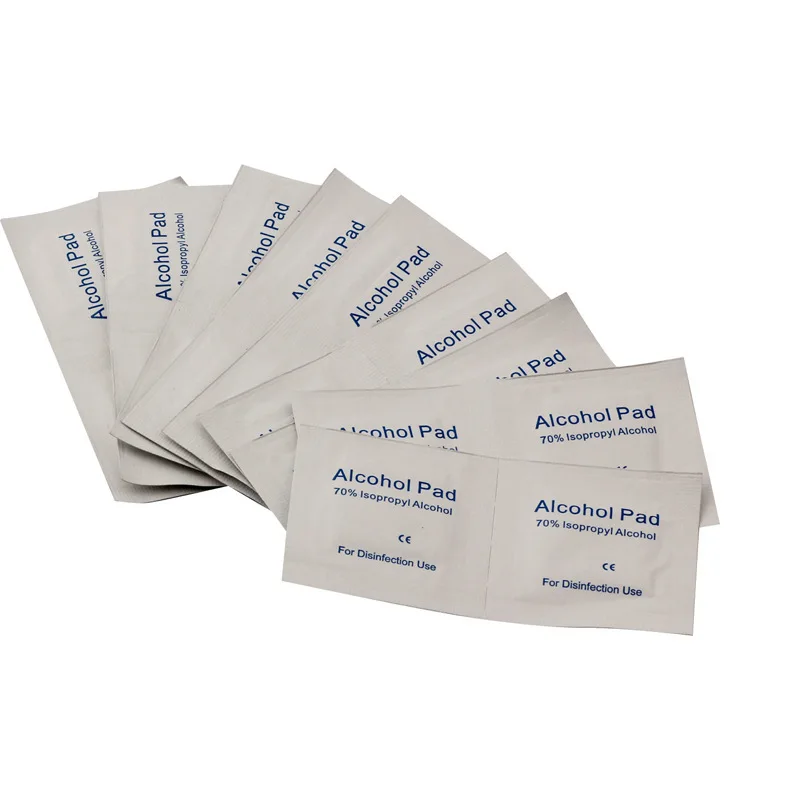 Одноразовая дезинфекция 75% спиртовой влажной салфетки антисептик уход за кожей