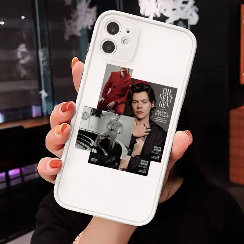 

Harry Styles New High Quality Multi Phone Cases matte transparent For iphone 7 8 11 12 plus mini x xs xr pro max cover