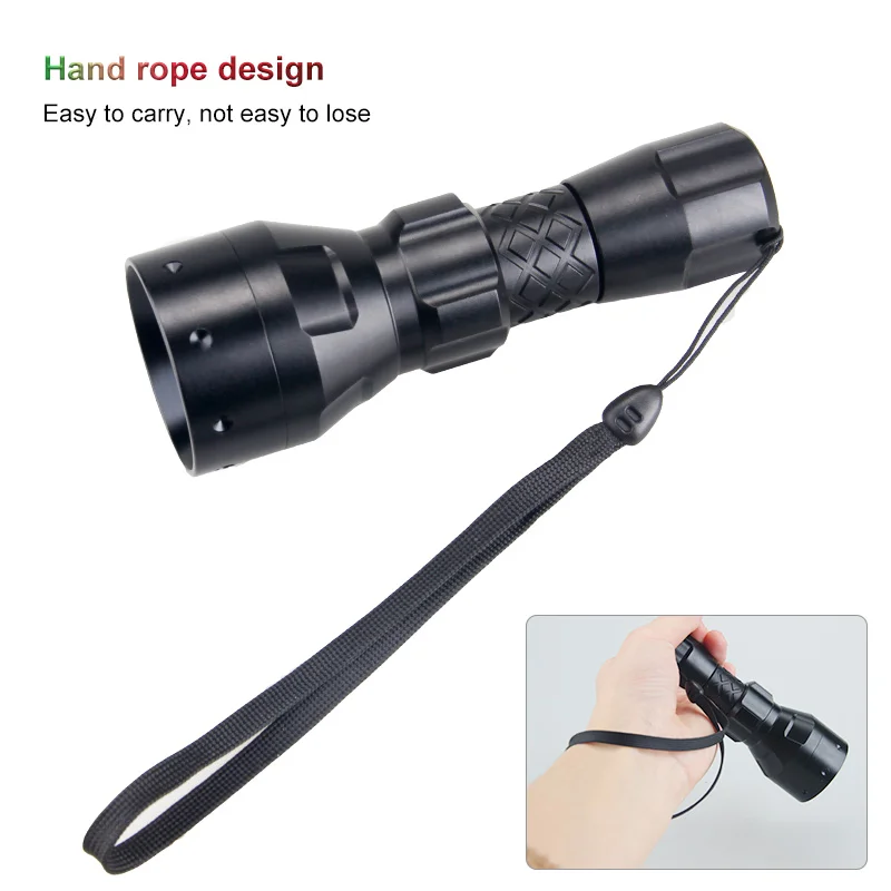 Зеленый красный белый светодиодный тактический фонарь масштабируемый фонарик 500