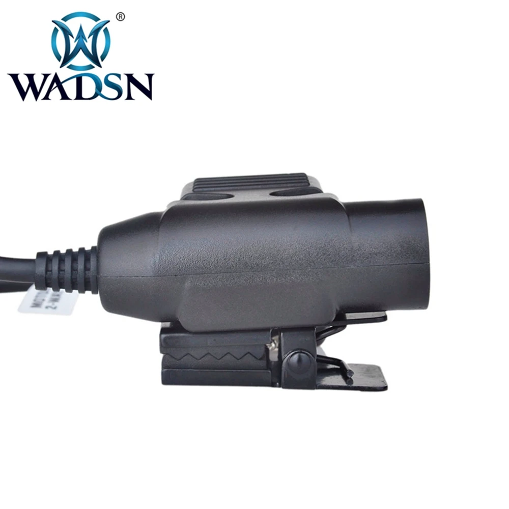 WADSN тактические наушники U94 PTT для KENWOOD Plug Walkie Talkie BaoFeng UV-82 радио гарнитура u94 ptt Softair аксессуары WZ113