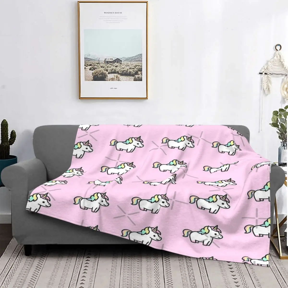 

Manta de unicornio 2, para cama colcha, alfombra a cuadros, cubierta de playa, manta de verano, textil de lujo para el доме
