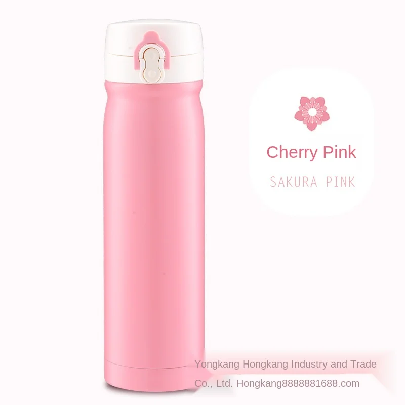 

New Vehicle-mounted Stainless Steel Vacuum Flask Portable Double-layer Vacuum Insulation High-grade Vacuum Cup