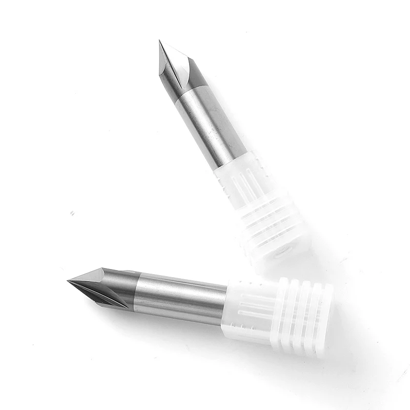 

Augusttools Alloy Carbide Metal Cutter Chamfering Milling Cutter End mill 60 90 120 Degree Coated 3 Flute Chamfer End Mills 4mm