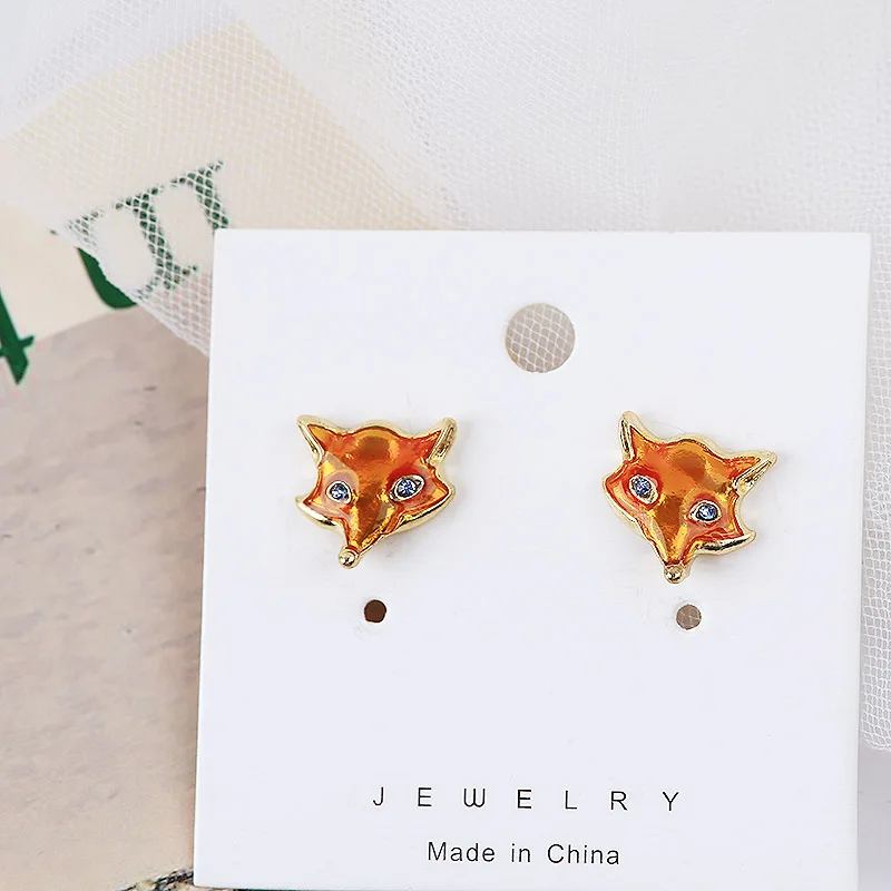 Sansummer Новые популярные модные милые лиса животное Личность Простой и